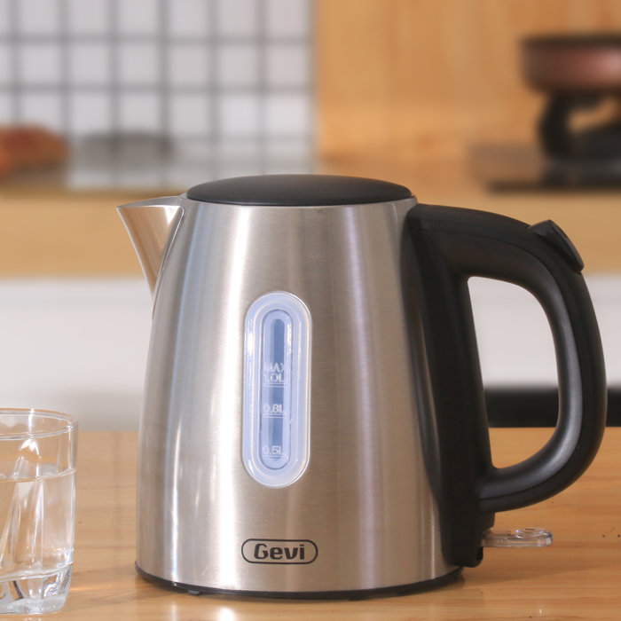 GEVI 1.1 qt. Stainless Steel Electric Tea Kettle & Reviews Wayfair